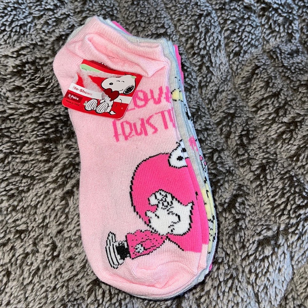 Peanuts 5 pack socks